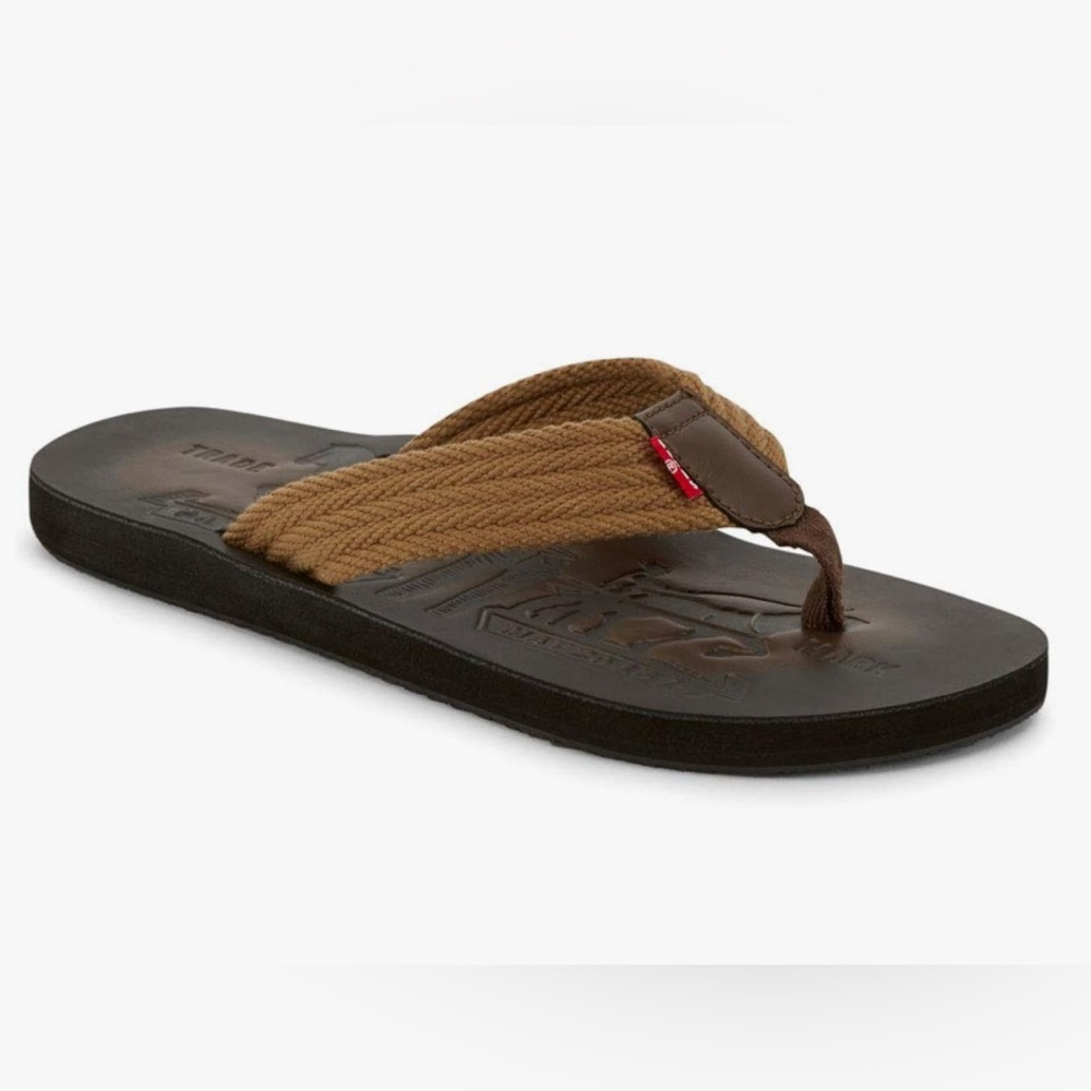 Levi's Two Horse Casual Flip Flop Sandals Men's Size 10 (NWOT)